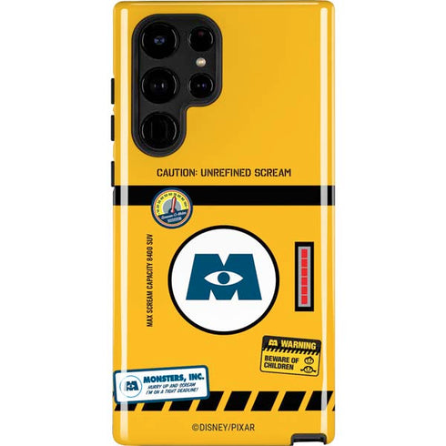 Disney Monsters Inc. Scream Canister Galaxy S25 Ultra Impact Case